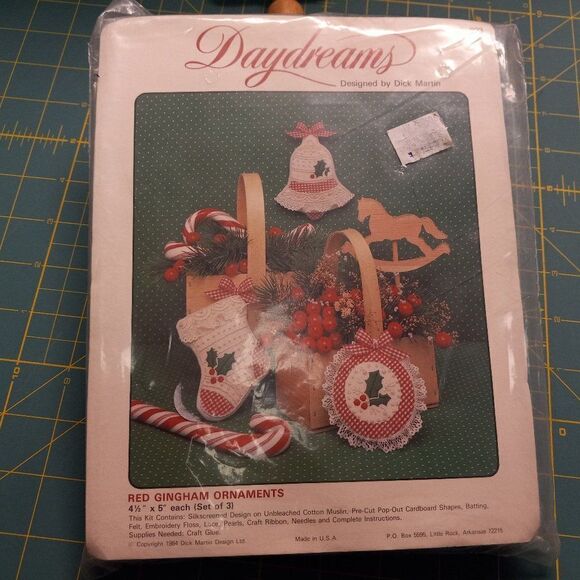 Counted cross stitch opened packages Vintage Cottagecore Grandmacore - Picture 3 of 12
